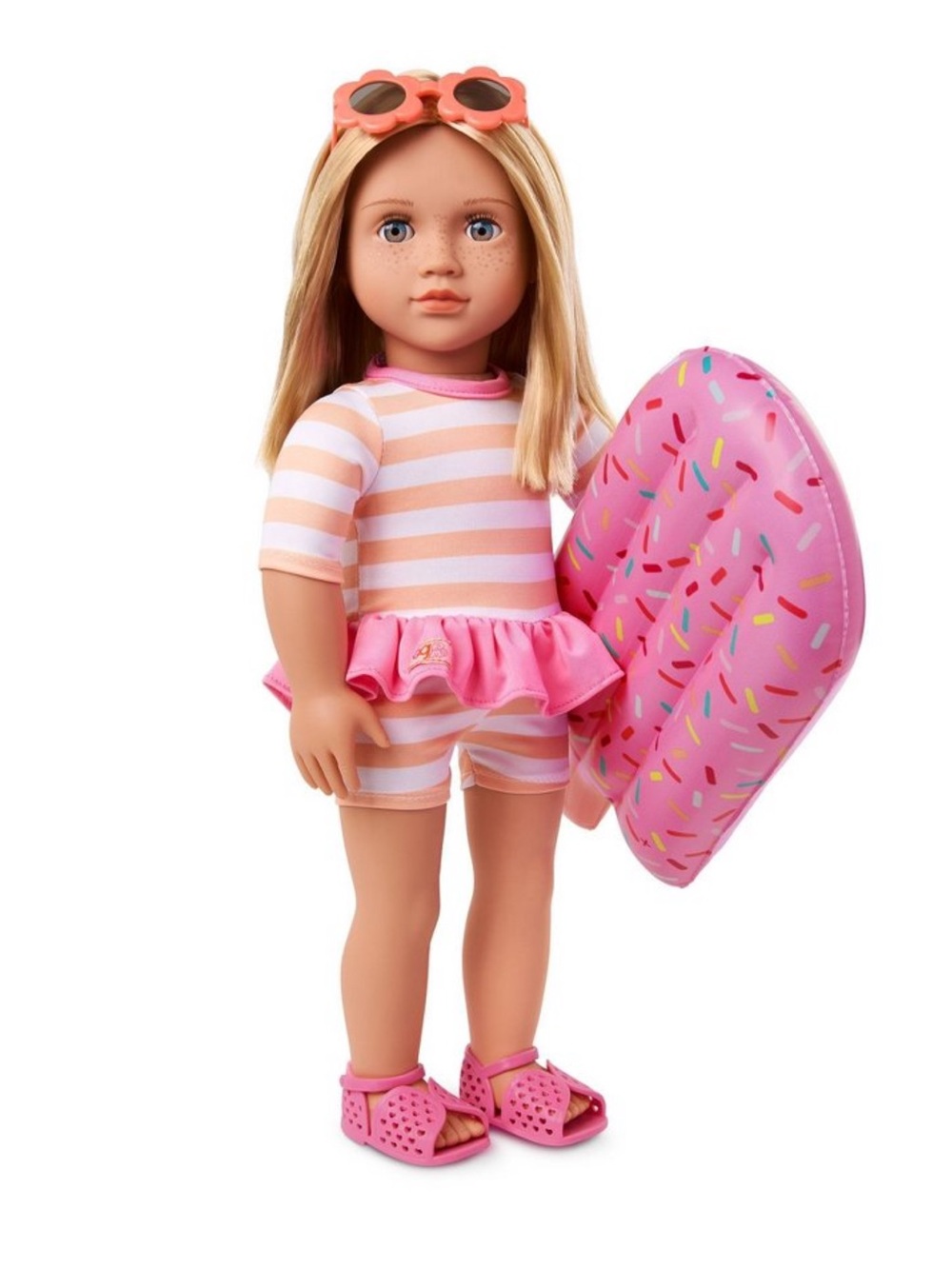 Our Generation Margot 18" Doll with Swimsuit & Pool Float Beach Theme *NEW*